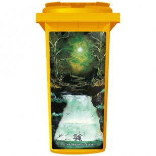 Brett Day Enchanted Forest Wheelie Bin Sticker Panel